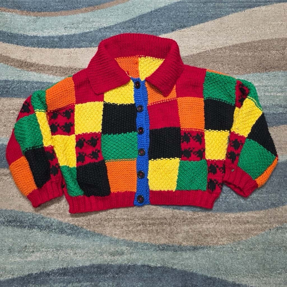Handmade Other - Harry Styles Handmade Croche JW Inspired Cardigan Multicolored